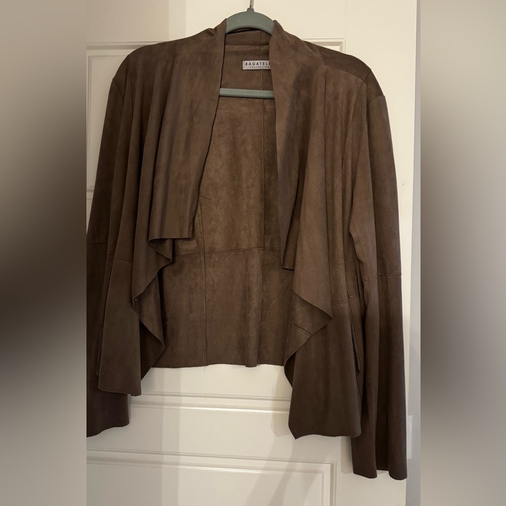 Bagatelle Collection Suede Blazer